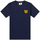 Wood Wood Men's Ace AA T-Shirt in Navy