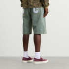 ICECREAM Men's Running Dog Denim Shorts in Vintage Wash