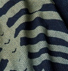 KAPITAL - Indigo-Dyed Printed Cotton Jacket - Blue