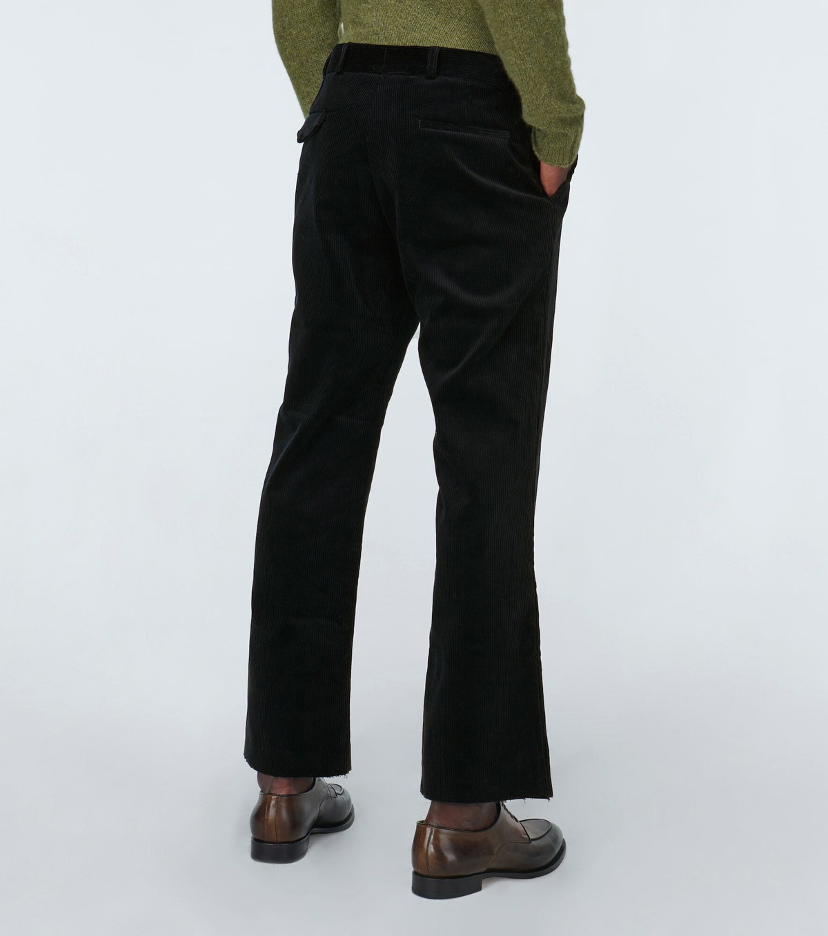 Alanui - Corduroy wide-leg pants