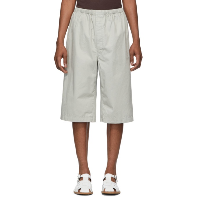 Photo: Lemaire Grey Sunspel Edition Twill Shorts