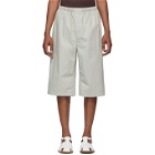 Lemaire Grey Sunspel Edition Twill Shorts