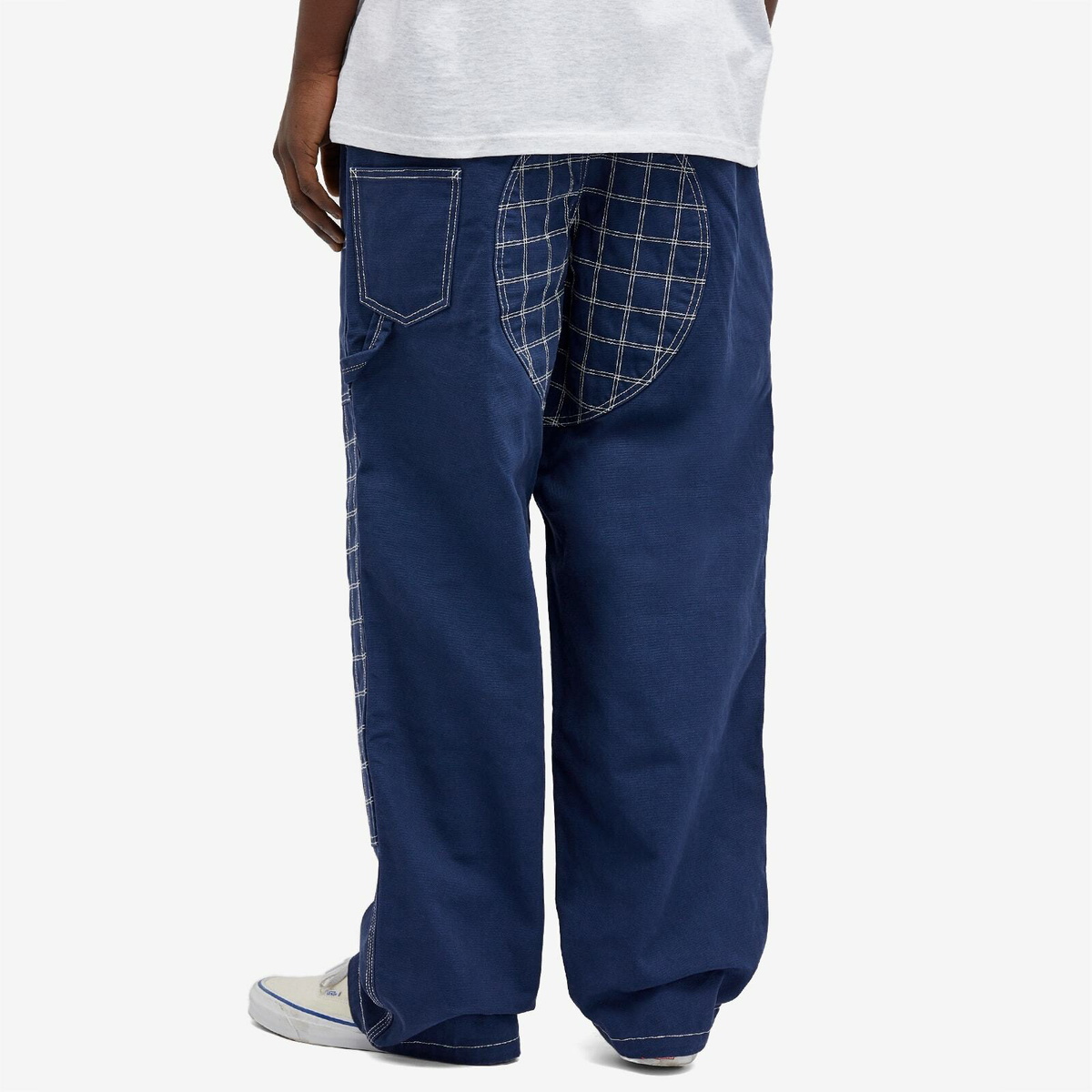 Vans Men's OTW Quilted Carpenter Pant in Dress Blues Vans