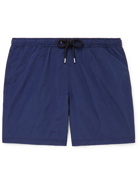Aspesi - Straight-Leg Mid-Length Swim Shorts - Blue