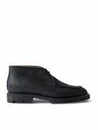 Majordome - M69 Waxed-Suede Chukka Boots - Black