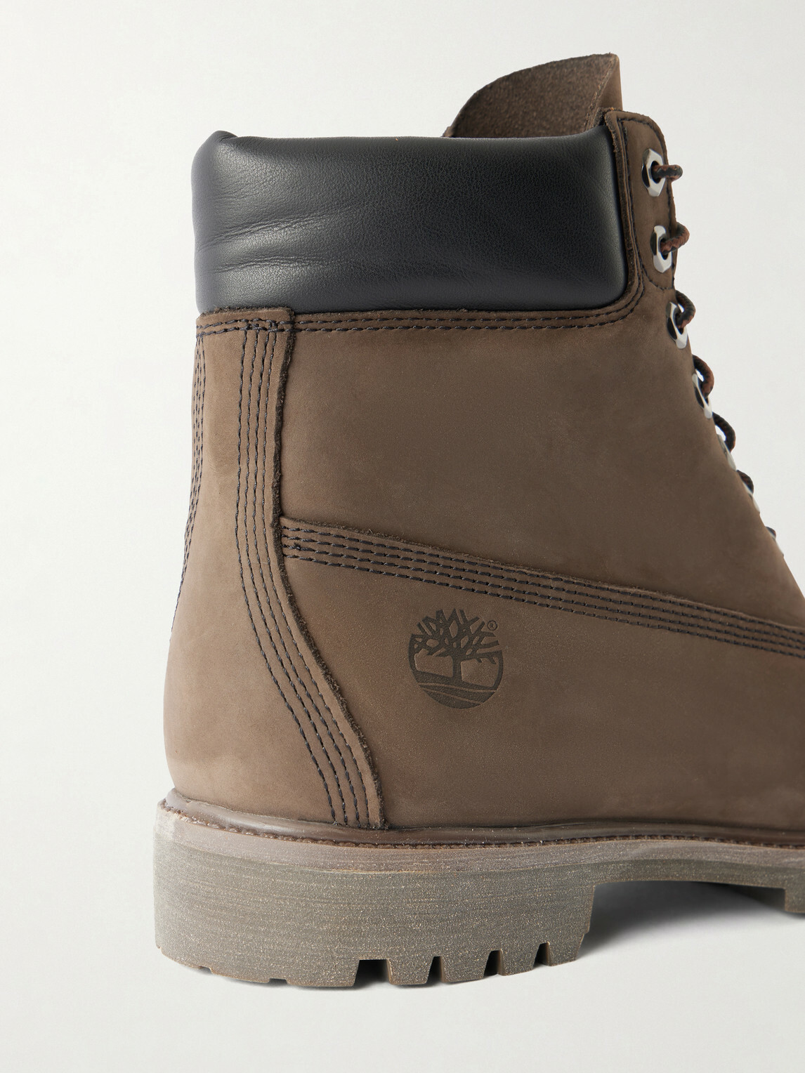 Timberland - Premium Nubuck Lace-Up Boots - Brown