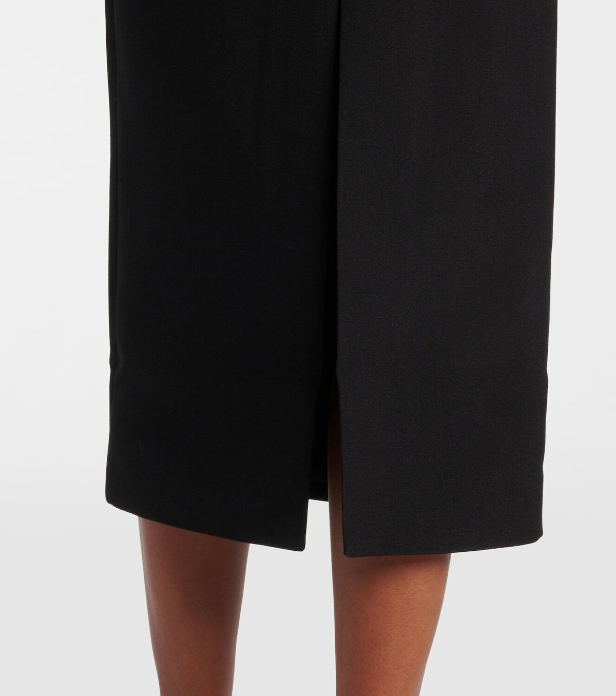 Roland Mouret Pencil crêpe midi skirt