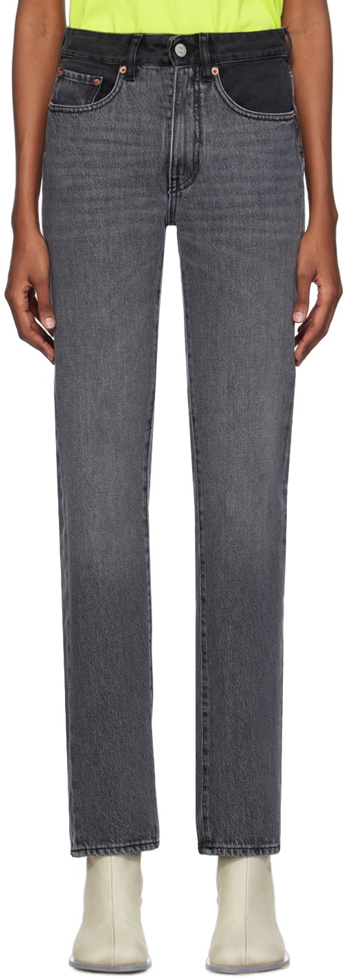 MM6 Maison Margiela Gray Faded Jeans MM6 Maison Margiela MM6 Maison Margiela Gray Faded Jeans MM6 Maison Margiela