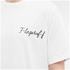 Flagstuff x Kakusen-En Agrave T-Shirt in White