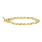 All Blues Gold Polished DNA Bracelet