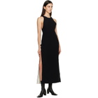 TOTEME Black Racerback Maxi Dress