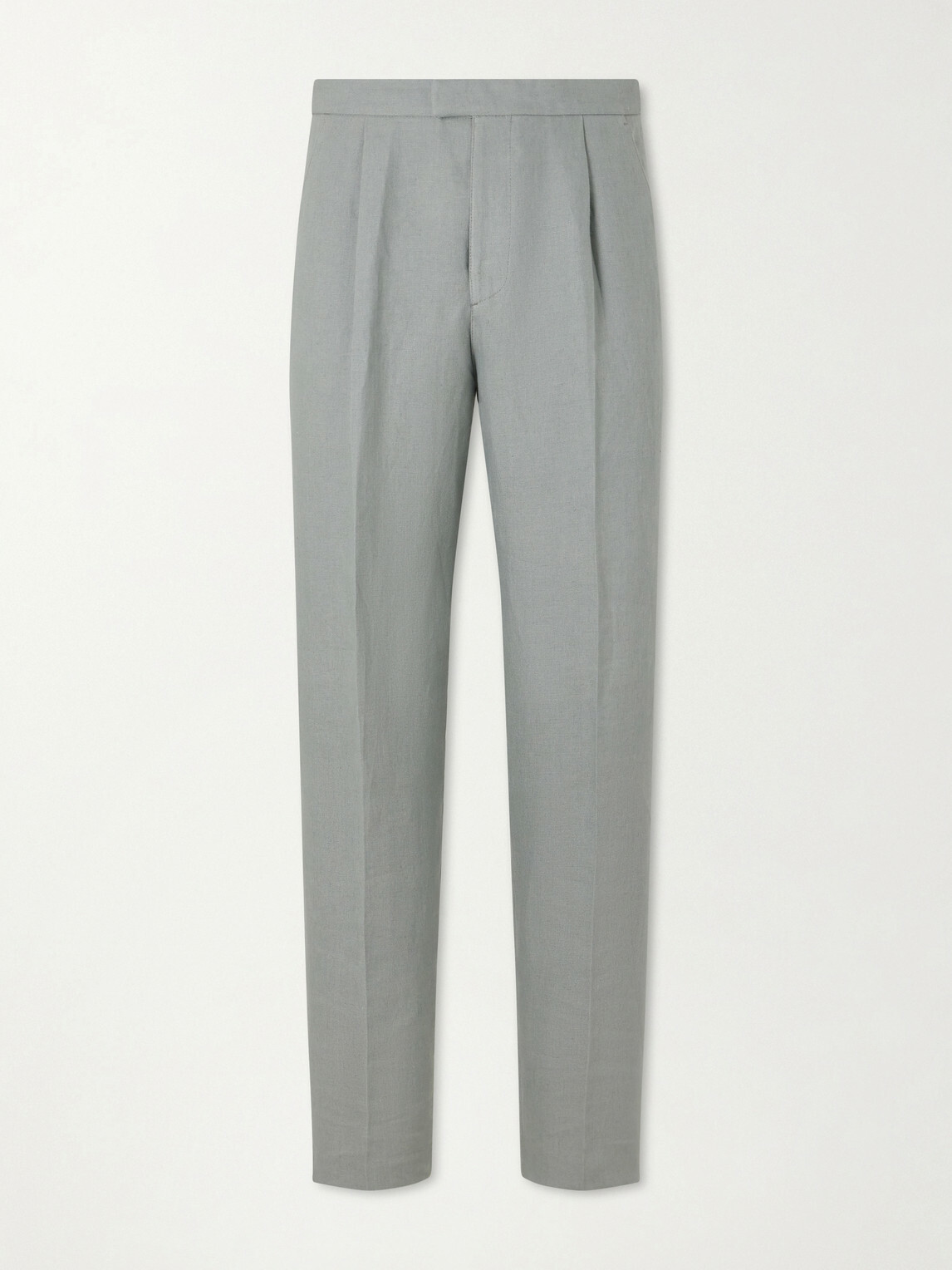 Favourbrook - Cooper Slim-Fit Linen Suit Trousers - Green