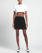 Raf Simons Womens Denim skirt in Black