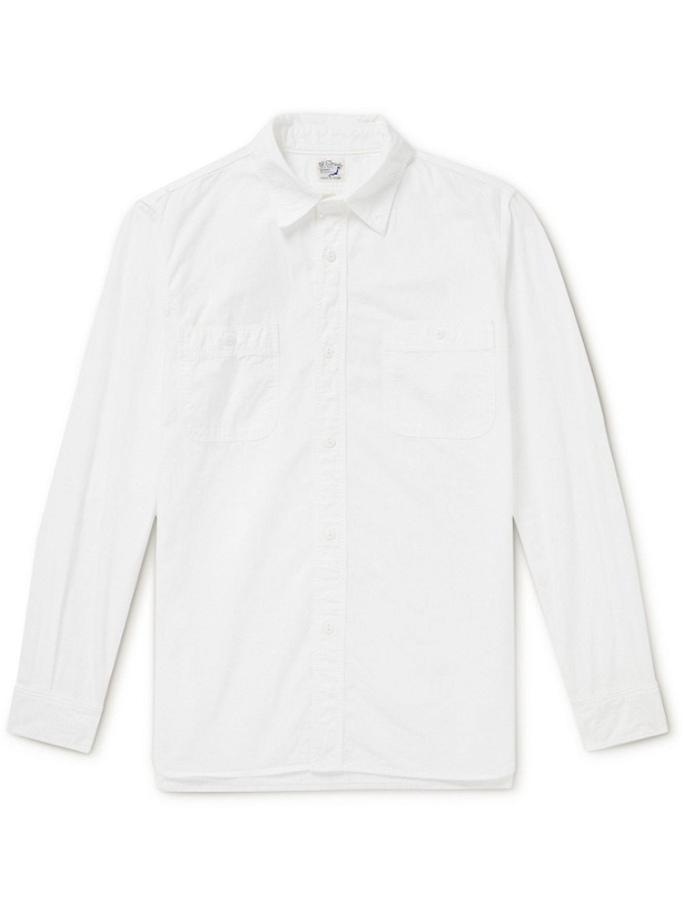 Photo: OrSlow - Cotton-Chambray Shirt - White