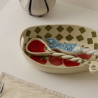 Damson Madder Women's Nonna House - Tomato Serving Bowl in Yellow/Green 