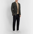 TOM FORD - Open-Knit Polo Shirt - Neutrals