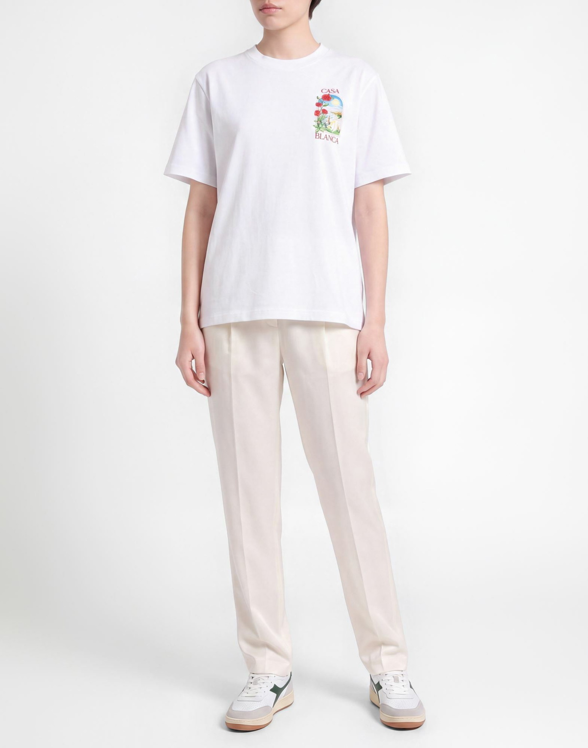 Casablanca Womens T-shirt in White