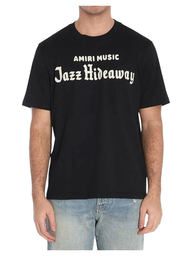 Photo: AMIRI Black Jazz Hideway T-Shirt