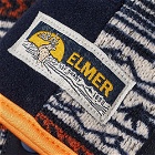 Elmer Gloves Elmer Printed Fleece Glove in Navy/Orange