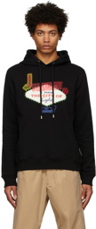 Lanvin Black Embroidered Hoodie