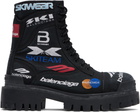 Balenciaga Black Combat Strike L20 'Skiwear' Boots