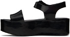 Melissa Black Mar Platform Sandals