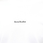 Acne Studios Men's Erwin Long Sleeve Stamp T-Shirt in Optic White