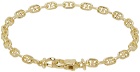Tom Wood Gold Anchor Chain Bracelet