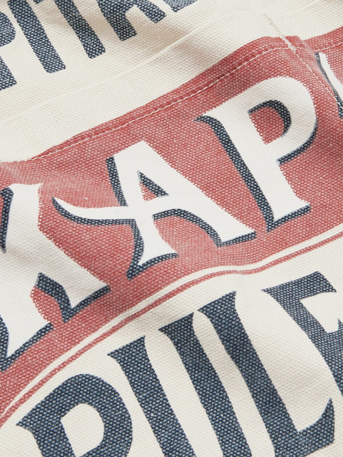 KAPITAL - Printed Cotton-Canvas Apron