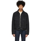 Moussy Vintage Black Denim Oversize Jacket