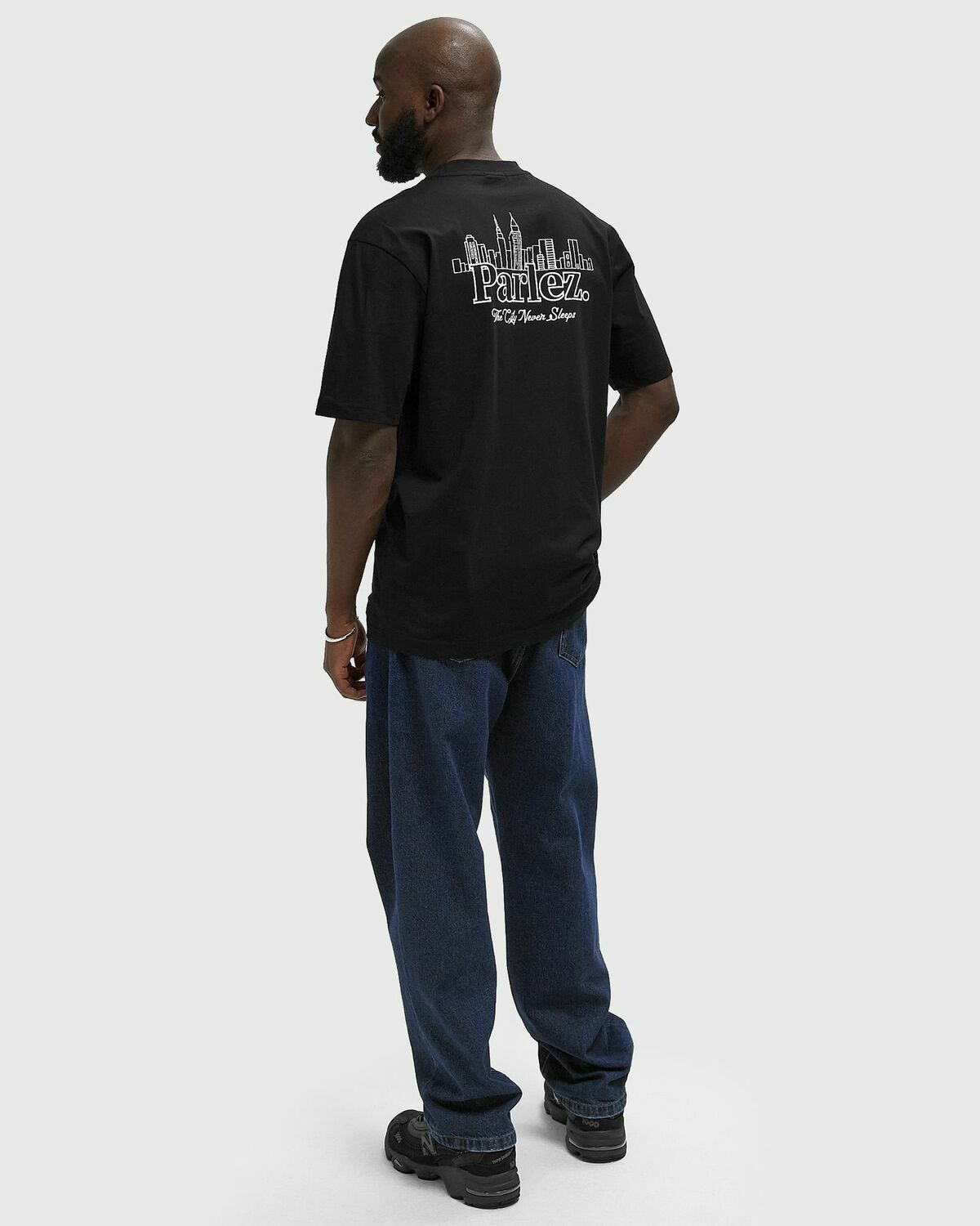 Parlez Scape Tee Black Mens Shortsleefe