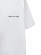 COMME DES GARÇONS SHIRT Logo Print Over Cotton Jersey T-shirt