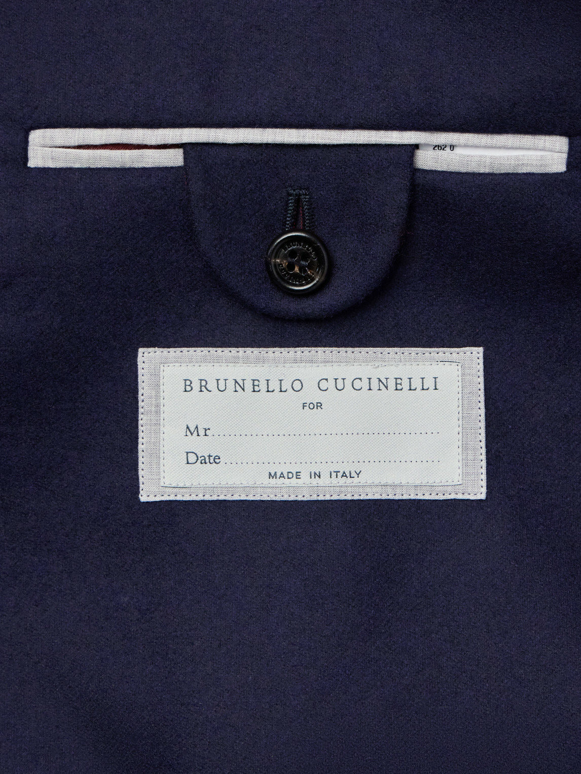 Brunello Cucinelli - Double-Breasted Wool Blazer - Blue