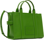 Marc Jacobs Green 'The Leather Medium' Tote