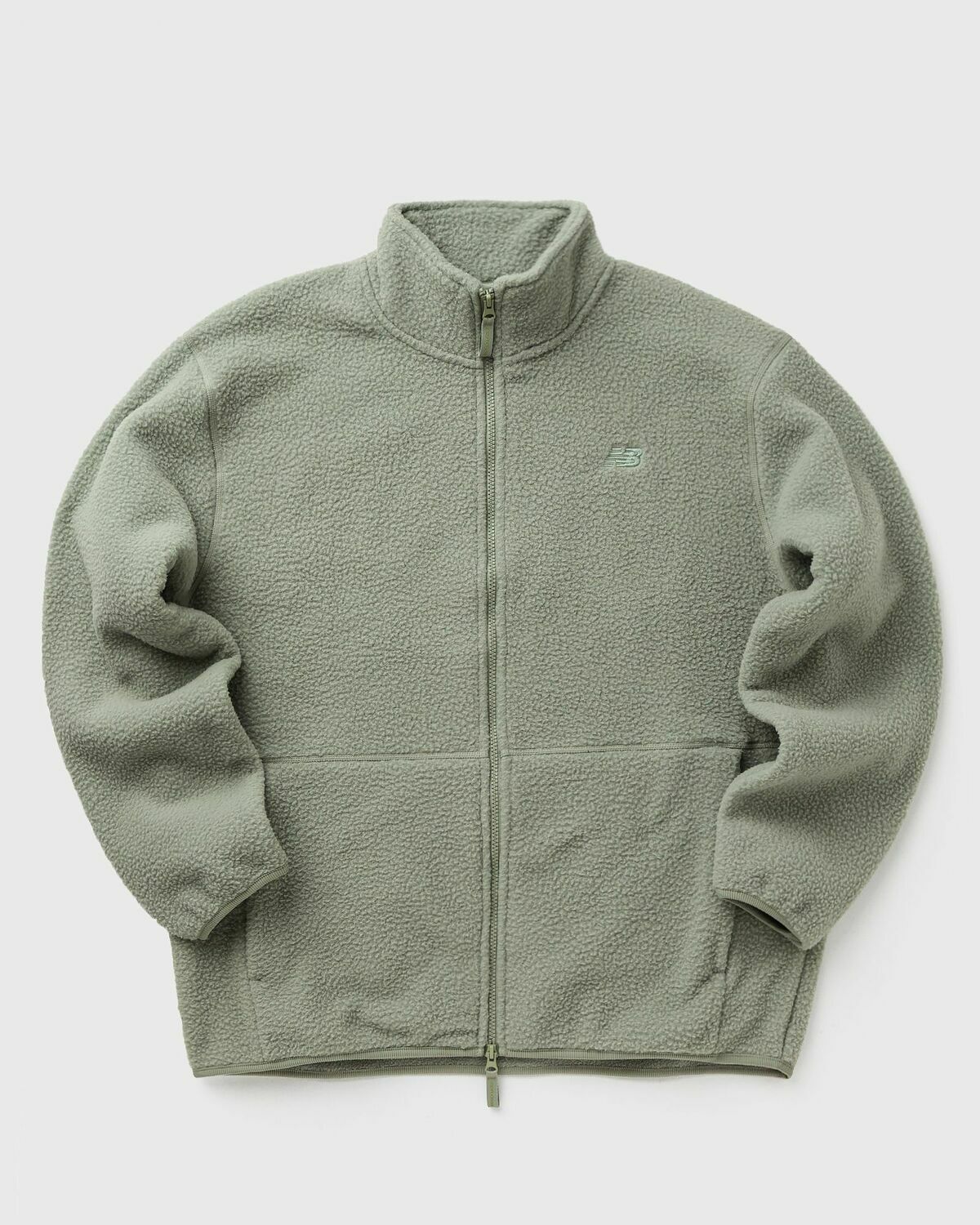 New Balance HP JACKET Green Mens Fleece Jacket