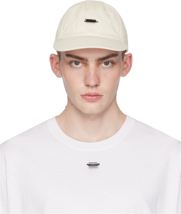 Photo: Doublet Off-White SD Card Embroidery Cap