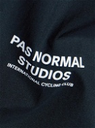 Pas Normal Studios - Mechanism Logo-Print Stretch-Shell and Mesh Cycling Gilet - Black