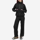 Snow Peak Women's High Gauge Light Knit Trousers in Black