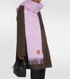 Loewe Anagram wool scarf