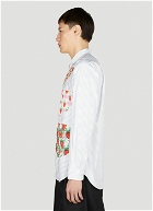 Comme des Garçons SHIRT - x Brett Westfall Patchwork Shirt in White
