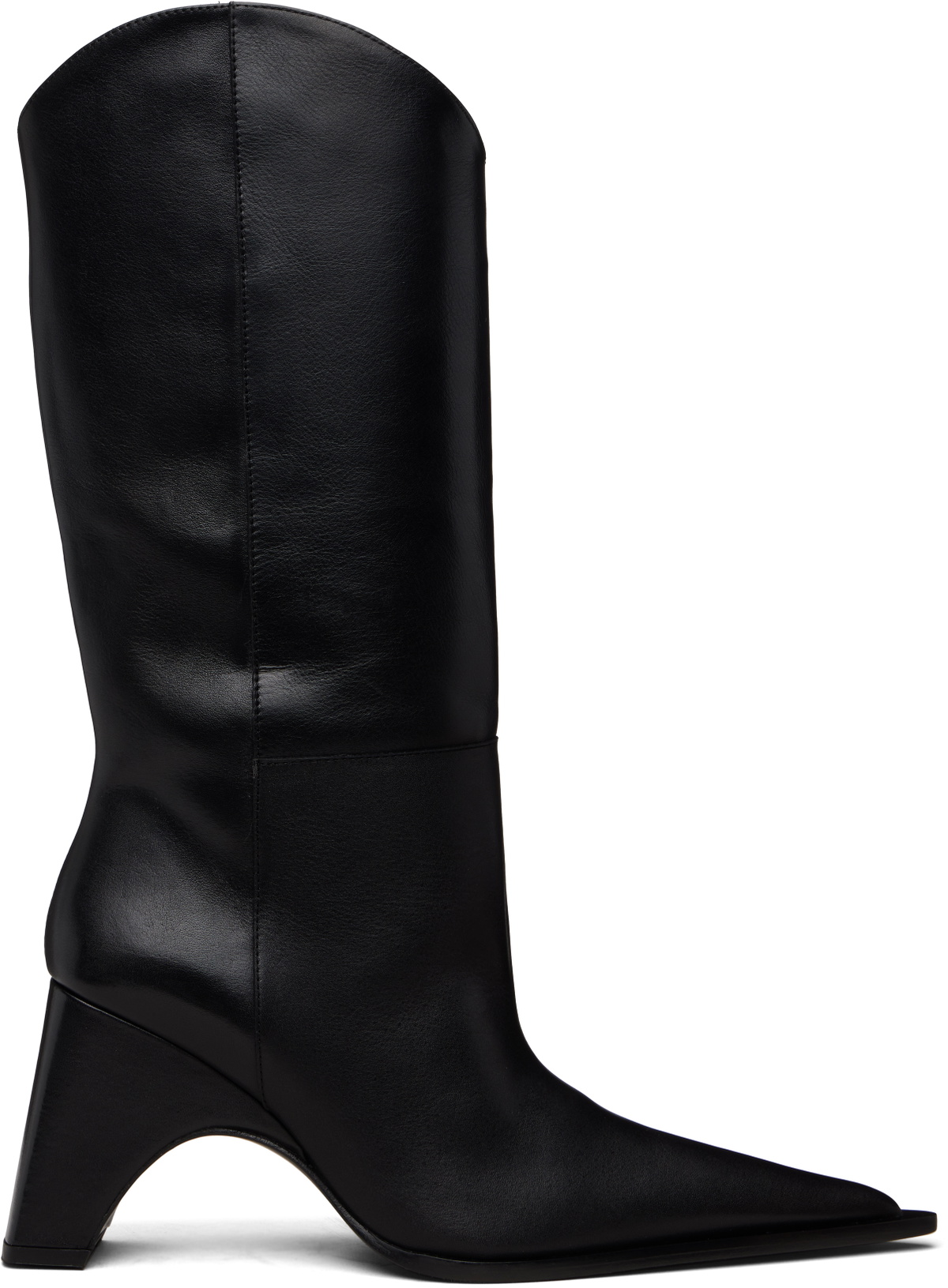 Coperni Black Cowboy Bridge Boots