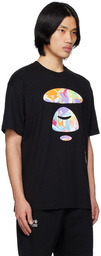 AAPE by A Bathing Ape Black Moonface Camo T-Shirt