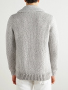 Eleventy - Slim-Fit Shawl-Collar Cashmere Cardigan - Gray