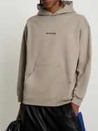 BALENCIAGA - Faded Cotton Hoodie