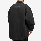 Fear of God ESSENTIALS Men's Filled Shirt Jacket in Overdye Black Denim