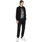 Alexander McQueen Black Etched Skull T-Shirt