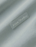 Acne Studios - Extorr Logo-Appliquéd Garment-Dyed Cotton-Jersey T-Shirt - Blue