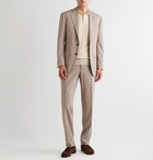 Thom Sweeney - Slim-Fit Tapered Wool Suit Trousers - Neutrals