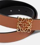 Loewe - Anagram reversible leather belt