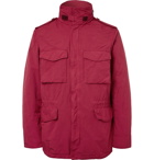 Aspesi - Garment-Dyed Shell Field Jacket - Men - Red